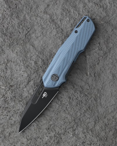 Nóż składany Bestech Toddler Blue G10, Black PVD 14C28N by Maciej Torbé (BG64E)-1 61511 