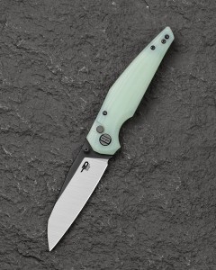 Nóż składany Bestech Snakebird Transparent G10, Satin / Black PVD 14C28N (BG58D)  EDC 