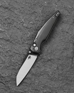 Nóż składany Bestech Snakebird Black Micarta, Satin / Black PVD 14C28N (BG58B)