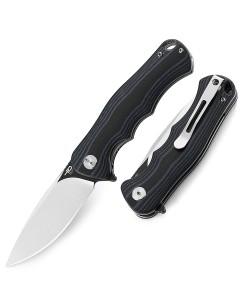 Nóż składany Bestech Bobcat Black / Blue G10, Black Stonewashed / Satin D2 (BG22D-2) EDC