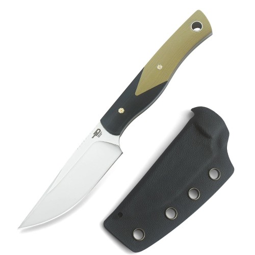 Nóż Bestech Heidi Blacksmith #1 Black / Beige G10, Satin D2 by Heidi (BFK01B)-1 61526 