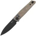 Nóż składany Reate PL-6 Green / Black Micarta, Black PVD Nitro-V (PL-6 GRBKM PVD)-1 61528 