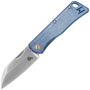 Nóż składany BlackFox Teeny Blue Micarta, Satin D2 (BF-785 MIBL) EDC