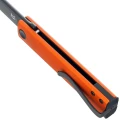 Nóż składany Fox Chnops Orange Aluminium, Black Top Shield Becut by Riccardo Gobbato (FX-543 ALO)-4 61538 
