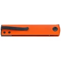 Nóż składany Fox Chnops Orange Aluminium, Black Top Shield Becut by Riccardo Gobbato (FX-543 ALO)-7 61538 