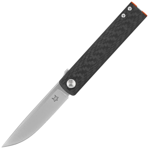 Nóż składany Fox Chnops 3K Carbon Fiber, Satin M390 by Riccardo Gobbato (FX-543 CFO)-1 61540 