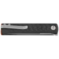 Nóż składany Fox Chnops 3K Carbon Fiber, Satin M390 by Riccardo Gobbato (FX-543 CFO)-2 61540 