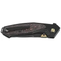 Nóż składany Remette Kingfisher Black Titanium/Copper Carbon Fiber, Black DLC M390 (RTKF5)-2 61552 