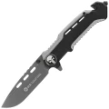 Nóż składany ratowniczy K25 RK-18765GR2026 Grey/Black Aluminium, Titanium/Brushed 7Cr17Mov-1 61561 
