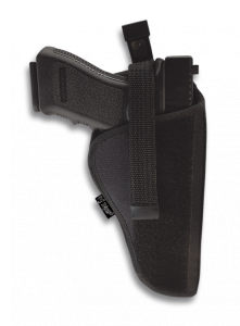 Kabura Barbaric AUTO 3"- 4" Holster Beretta, Walther, HK, Glock Padded Snap Closure Black Nylon (22103)
