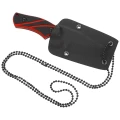 Nóż na szyję K25 Black/Red G10, Titanium 7Cr17Mov (32691)-3 61572 
