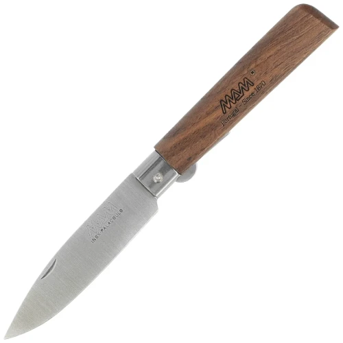 Nóż składany MAM Walnut Wood, Inox HW, Satin X50CrMoV15 (2139)-1 61588 