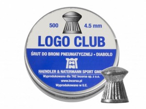 Śrut diabolo H&N Logo Club 4,5 mm 500 szt. 