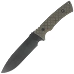 Nóż Spartan Blades Damysus Green Canvas Micarta, Black Powder 1095 Cro-Van by Curtis Iovito (SBSL003BKGR)  EDC