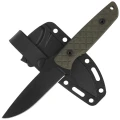 Nóż Spartan Blades Alala Green Canvas Micarta, Black Powder 1095 Cro-Van by Curtis Iovito (SBSL004BKGR)-2 61603 