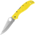Nóż składany Spyderco Stretch 2 XL Lightweight Salt Yellow FRN, Satin H-2 by Sal Glesser (C258PYL)-1 61615 