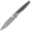 Nóż składany Rike Knife Baidi T Titanium/Carbon Fiber, Bead Blasted M390 (RK-Baidi-T-P/BCF)-1 61616 