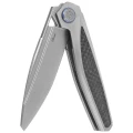 Nóż składany Rike Knife Baidi T Titanium/Carbon Fiber, Bead Blasted M390 (RK-Baidi-T-P/BCF)-6 61616 