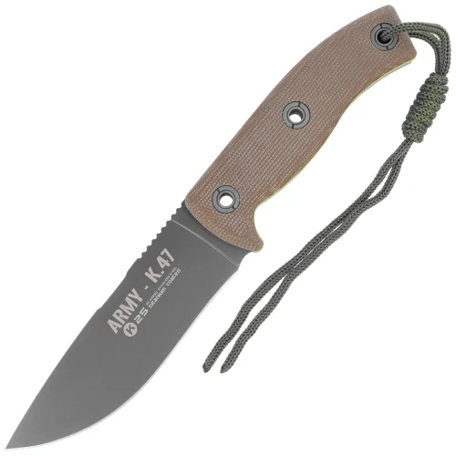Nóż K25 Army K47 OD Green Micarta, Titanium 7Cr17Mov (32620)-1 61633 