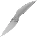 Nóż składany Rike Knife RK Predator-P Gray Titanium, Satin M390-1 61637 