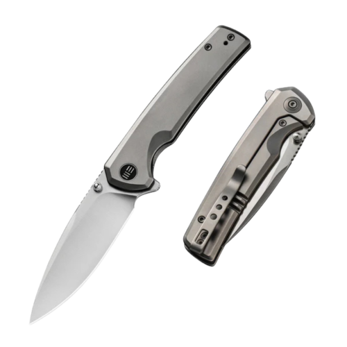 Nóż składany WeKnife Subjugator Gray Titanium, Satin CPM 20CV (WE21014C-1)-1 61655 