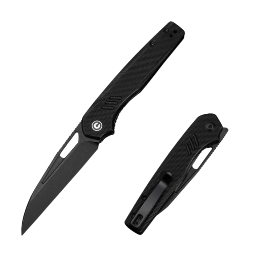 Nóż składany Civivi Guile Black G10, Black Stonewashed 14C28N by Shawn Ashmore (C24062B-1)-1 61659 
