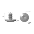 Śruby pivota Civivi Satin i Black Stainless Steel 8 mm - 2 szt. (CA-11B)-2 61662 