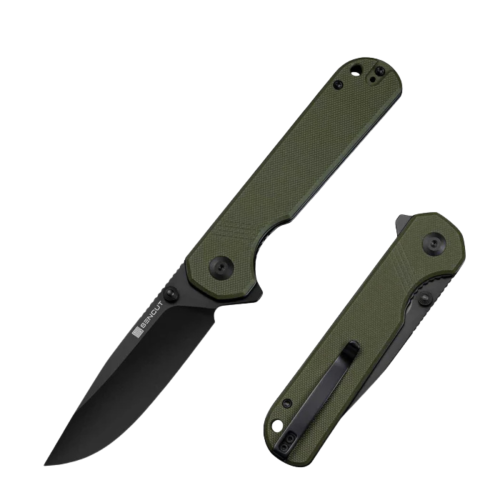 Nóż składany Sencut Aetheris OD Green G10, Black 9Cr18MoV (S24095-2)-1 61665 