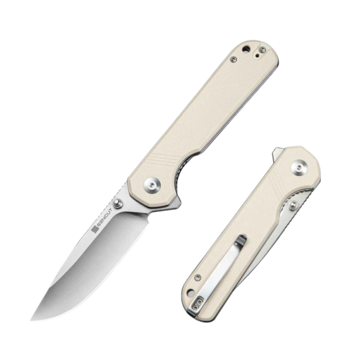 Nóż składany Sencut Aetheris Ivory G10, Satin 9Cr18MoV (S24095-1)-1 61666 