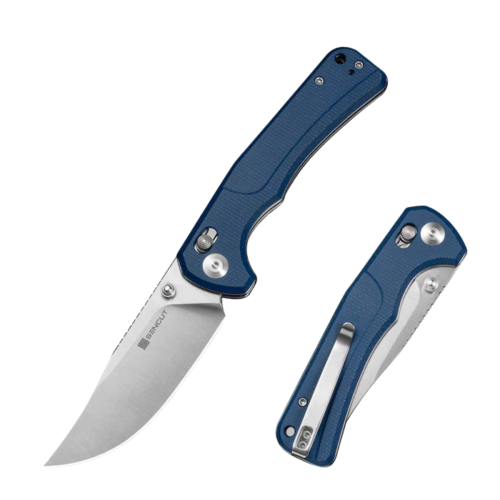 Nóż składany Sencut Slybolt Blue Canvas Micarta, Satin 9Cr18MoV (S25001A-2)-1 61667 
