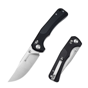 Nóż składany Sencut Slybolt Black G10, Satin 9Cr18MoV (S25001-1) Edc
