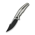 Nóż składany WeKnife Kyklos Black / Gray Titanium, Black Stonewashed / Satin M390 (WE23086-3)-2 61689 