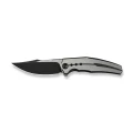 Nóż składany WeKnife Kyklos Black / Gray Titanium, Black Stonewashed / Satin M390 (WE23086-3)-5 61689 