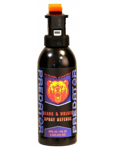 Gaz Pieprzowy Na Niedźwiedzie PREDATOR 330ml Gaśnica Stożek Mgły G-065-1 61693 