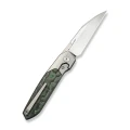 Nóż składany WeKnife Brr15 Gray Titanium/Jungle Wear Fat Carbon, Hand Rubbed Satin M390 by Rafal Brzeski (WE24007-4)-2 61745 