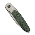 Nóż składany WeKnife Brr15 Gray Titanium/Jungle Wear Fat Carbon, Hand Rubbed Satin M390 by Rafal Brzeski (WE24007-4)-6 61745 
