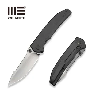 Nóż składany WeKnife Ryson Gray Titanium, Hand Rubbed Satin M390 by Sam Tran (WE24086-2) EDC