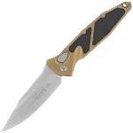 Nóż automatyczny Microtech Socom Elite Auto S/E Tan Aluminum, Stonewashed M390 by Tony Marfione (160A-10TA) EDC