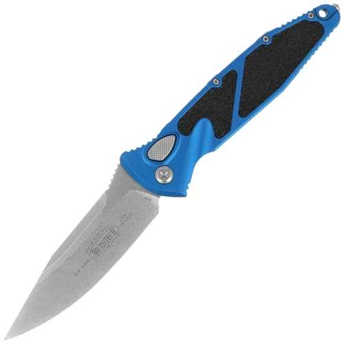 Nóż automatyczny Microtech Socom Elite Auto S/E Blue Aluminium, Stonewashed M390 by Tony Marfione (160A-10BL)-1 61760 