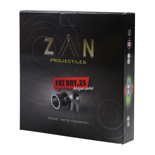 Śrut ZAN Pellet .25 (6.35mm) 31,5 grain (2,04grama) - 252sztuk w paczce- 61801 