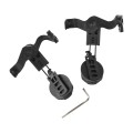 Adaptery na hełm do ochronników słuchu Earmor M32 Mark4 M19C MARK4 czarne-4 61850 