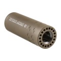 Tłumik z hamulcem do broni BK Precise DEAF45 COMPACT QD Taplock 3GUN MB 1/2-28 UNEF Magpul FDE-2 61878 