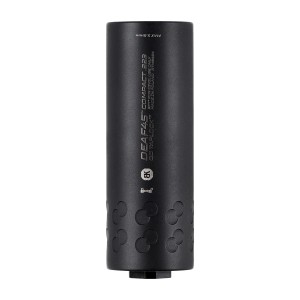 Tłumik z hamulcem do broni BK Precise DEAF45 COMPACT QD Taplock 3GUN Black 1/2-28 UNEF czarny