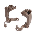 Earmor - Adapter do słuchawek M32 Plus na szynę ARC Rail - Polimer - Coyote Brown - M16A-CB