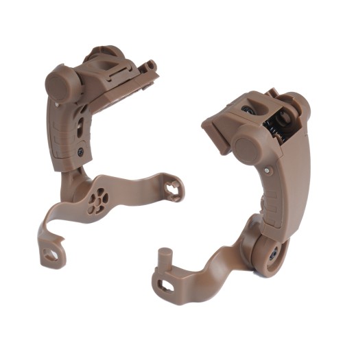Earmor - Adapter do słuchawek M32 Plus na szynę ARC Rail - Polimer - Coyote Brown - M16A-CB-1 61925 