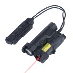 Holosun - Laserowy wskaźnik celu Iris z latarką - Aluminium - Czerwony - IR - Czarny - IRIS-RD4