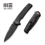 Nóż składany WeKnife Subjugator Black Titanium, Black Stonewashed CPM 20CV (WE21014C-5) EDC