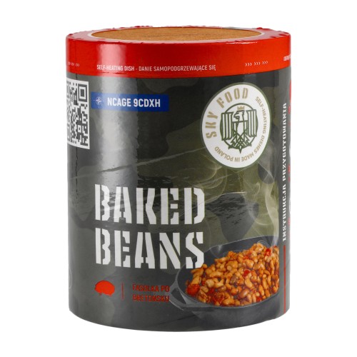 Danie samopodgrzewające SKYFOOD Fasolka po bretońsku 400 g- 62038 