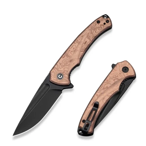 Nóż składany Civivi Voidflare G10 w/ Copper Foil, Black Stonewashed 14C28N (C24040-3)-1 62088 