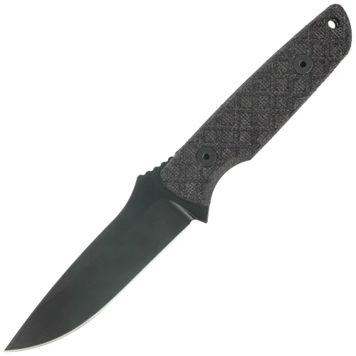 Nóż Spartan Blades Alala Black Canvas Micarta, Black 1095 Cro-Van by Curtis Iovito (SBSL004BKBK)-1 62116 